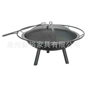 电商热卖圆圈铁艺户外木炭火炉架冬天烤火盆户外火盆架取暖炉