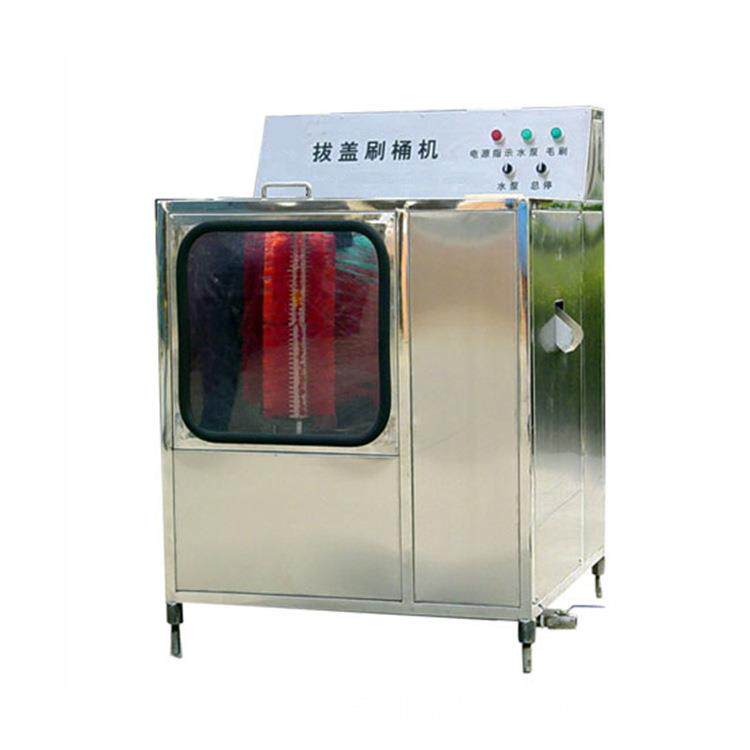 现货供应刷桶拔盖机 操作简单清洗机械 矿泉水纯净水桶刷洗机