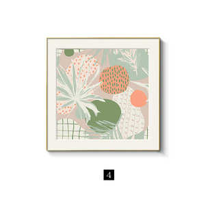 花朵法式 饰画餐厅客厅小众 复古摆欧风桌面艺术挂画画北卧室床头装