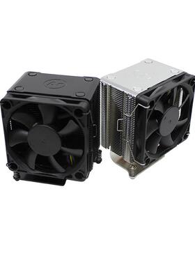 树莓派5 塔式主动式散热器 Argon THRML 60mm铜管散热风扇冷却器