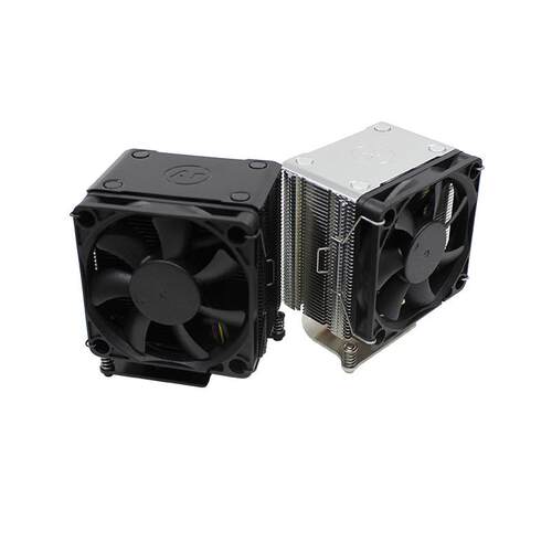 树莓派5 塔式主动式散热器 Argon THRML 60mm铜管散热风扇冷却器