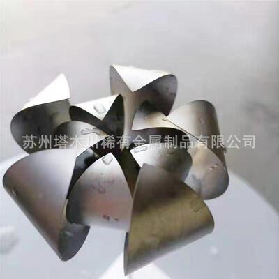 科技展示用镍钛合金花 温控记忆金属花朵TiNi镍钛记忆合金双程