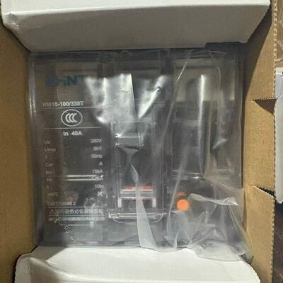 正泰 空气开关 塑壳断路器 空开 NM10-100/330 30 40 60 80透明壳