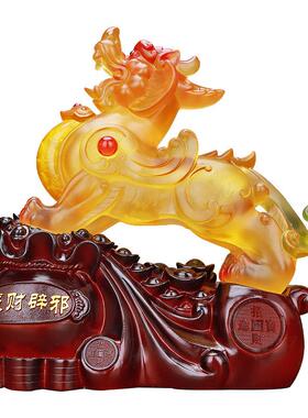 招财貔貅摆件貔恘工艺品办公室公司乔迁客厅玄关礼品开业送礼摆件