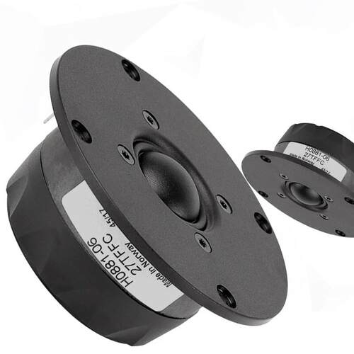 挪威 SEAS 西雅士 H0881-06 27TFFC 绢膜球顶高音喇叭104mm面板