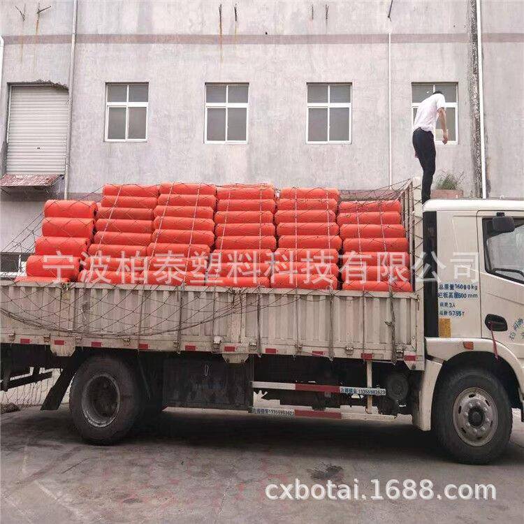 200*1000水上喷字拦船浮筒 河道垃圾漂浮物拦截浮漂浮萍拦污浮筒