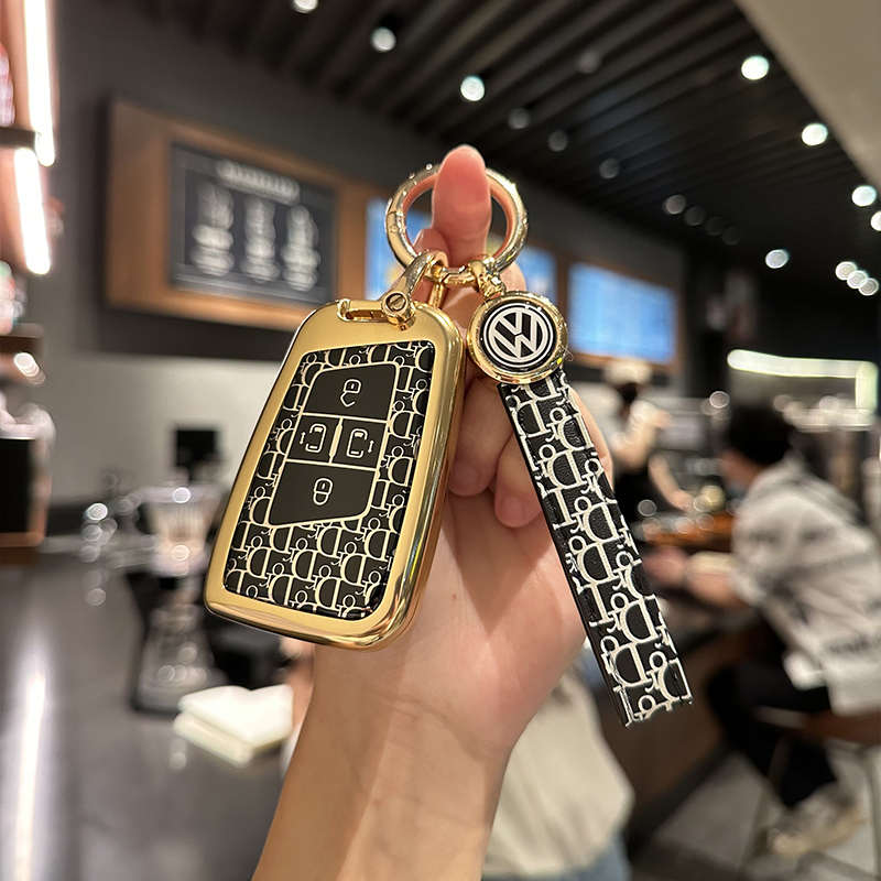 壳23腾威铝合金20款车包钥匙然扣新能源帕萨特cc于迈大众款适用套
