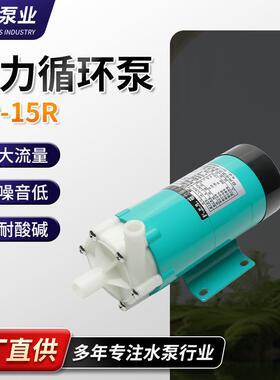 供应MP-15R微型磁力泵耐腐蚀磁力驱动循环泵化工卧式磁力泵