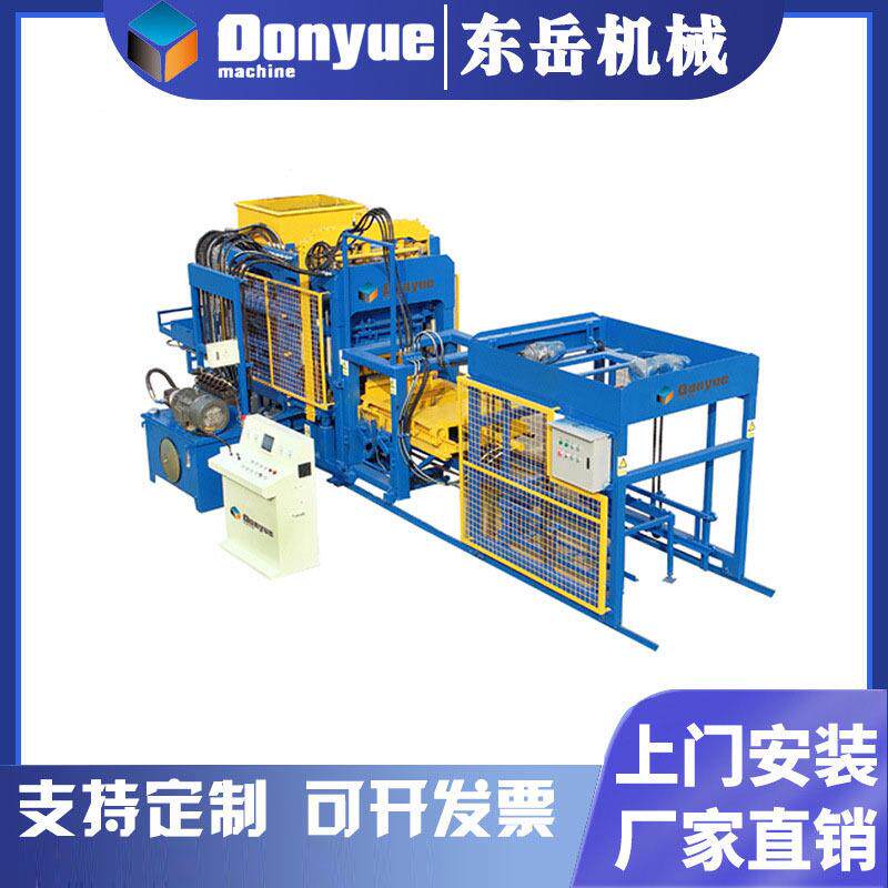全自动免烧砖机QT6A-15混凝土砌块成型机路面砖水泥制砖机机械