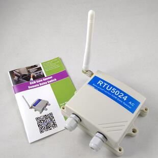 AC100 本RTU5024遥控自动门GSM控制器 240V供电防水盒版