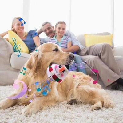 Talking Dog Toy Interactive Moving Pet Toy Talking Snowman