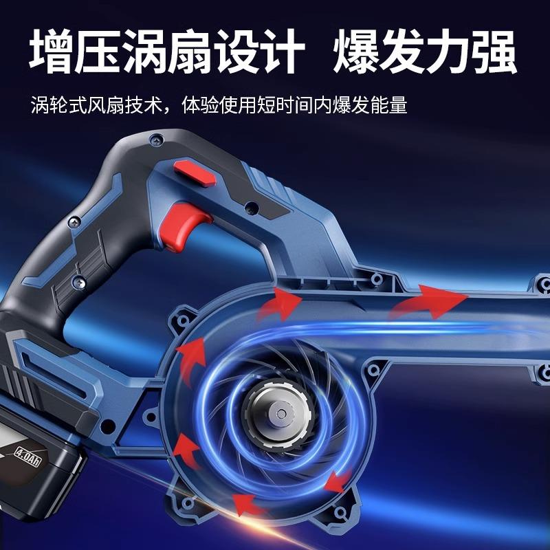 锂电吹风机可调速-吹吸两用鼓风机电脑除尘器