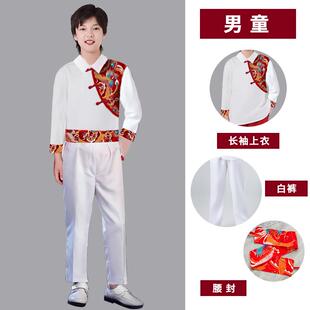 红歌爱国演学讲赛中小生诗歌朗童诵表比演服 高档儿合唱团表演服装