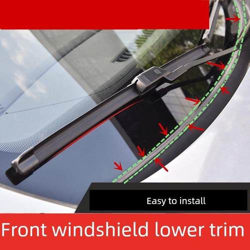 适用于斯巴鲁Brz。Xv内陆森林前挡风玻璃密封条雨刮器下装饰条盖