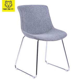 广东QLE虎办公公家具洽一谈椅休闲椅会客椅接待椅餐办椅会椅议电