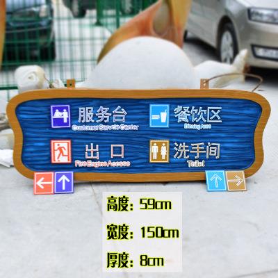 公园游乐园展示牌设备导向牌景区游客需知指示牌商场导视牌广告牌