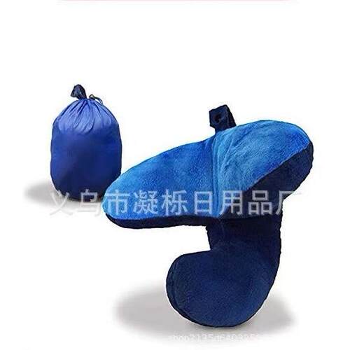 户外外出旅行枕飞机枕火车高铁出差休息枕汽车旅行枕懒人枕便携式