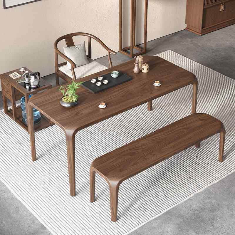 阳台胡桃木茶桌椅组合2025新款高端禅意功夫小户型家用办公泡茶台,住宅家具,家用茶台/茶桌,淘宝优惠券,粉丝福利购,淘宝优惠卷