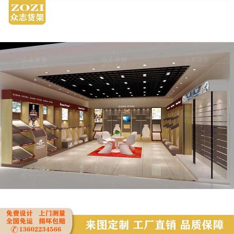 4s店汽车配件展示柜座椅坐垫展示架汽车枕头方向盘套多层货架设计
