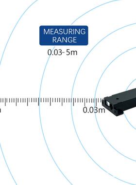 S95防护外壳单点激光测距20米矿用测量传感器RS485激光测距模块