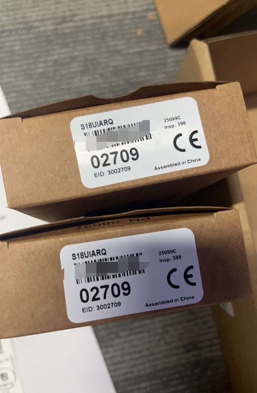 邦纳 S18UIARQ 现货 当天发 全新原装可开票