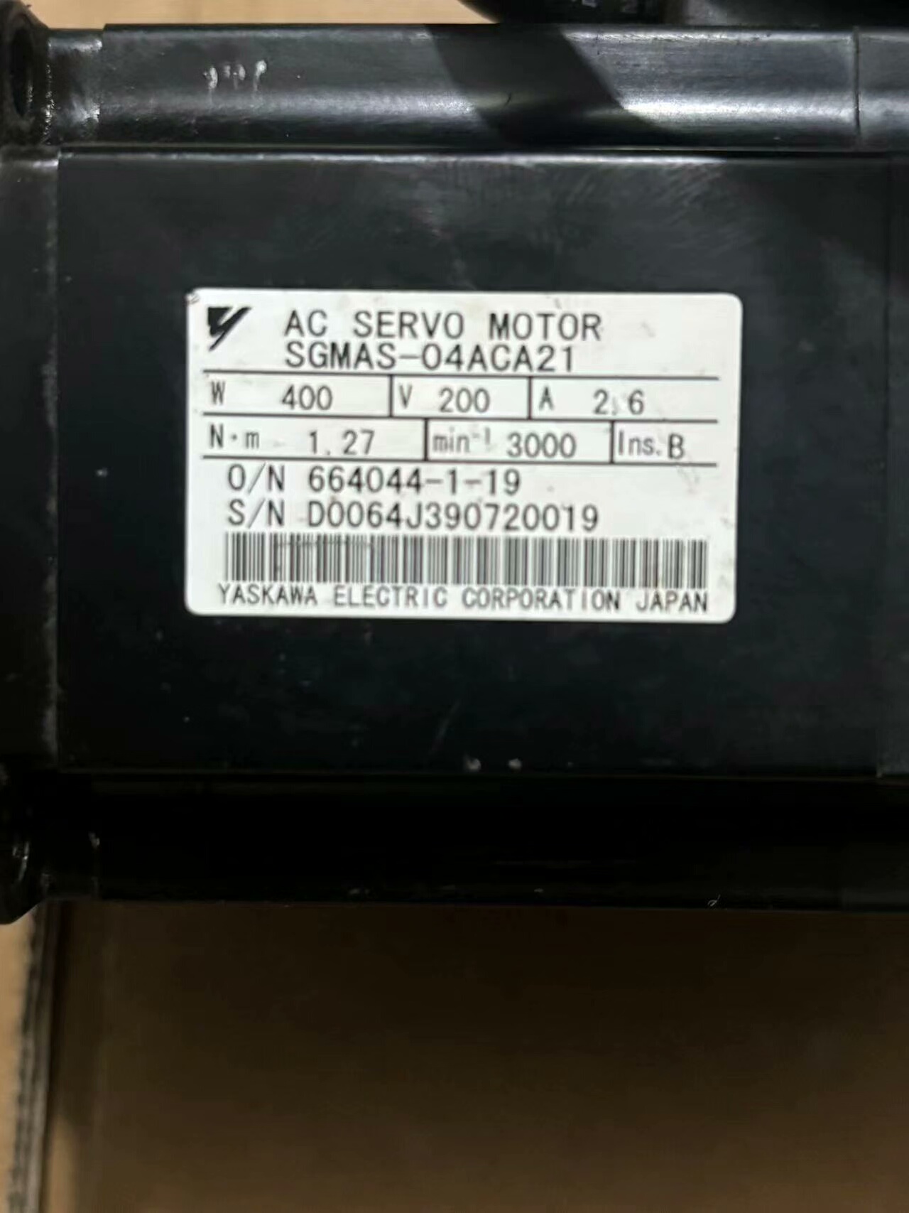 二手拆机安川电机