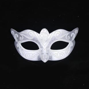 厂家直供新款欧美彩绘半脸面具节日聚会派对舞会面具儿童产地货源