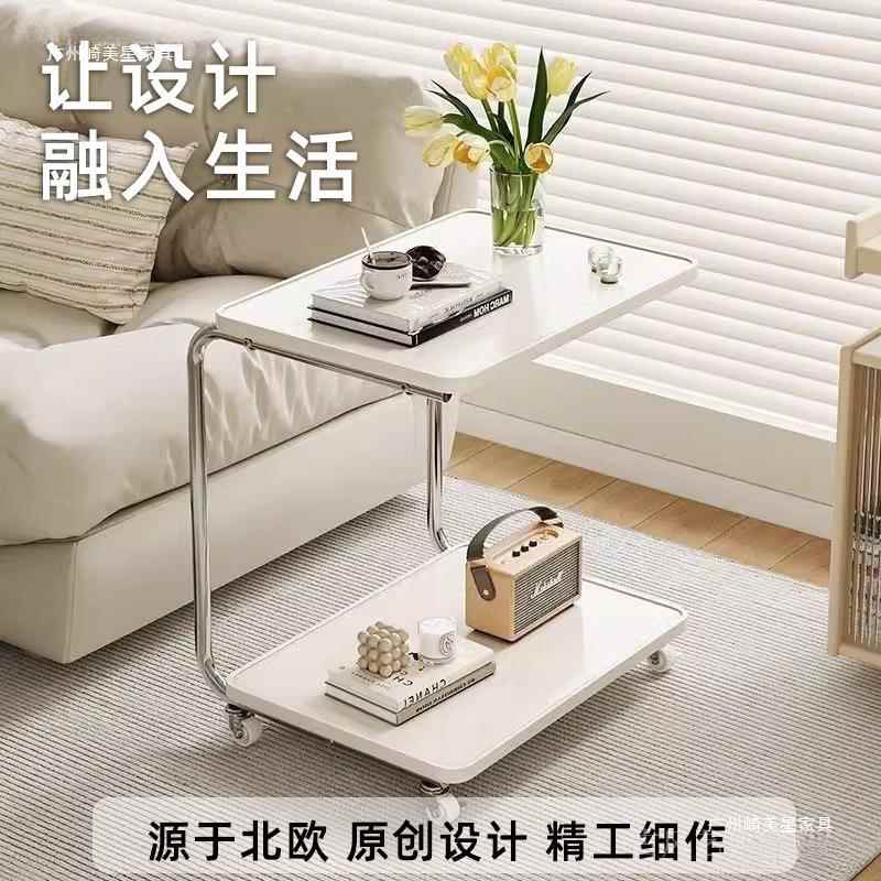 可动边沙发几边桌带轮卧10245681室床头置物架客厅网红小桌子迷移