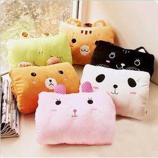 暖手捂手套午睡枕靠垫手捂抱枕创意暖手抱枕 毛绒玩具儿童节礼物