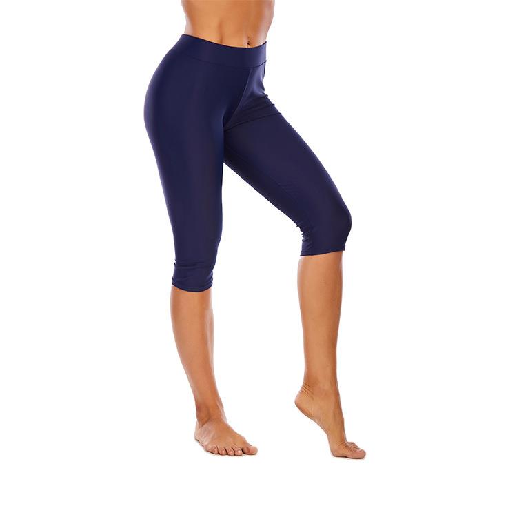 bottoms pants Large trunks high swimsuit womens swimming