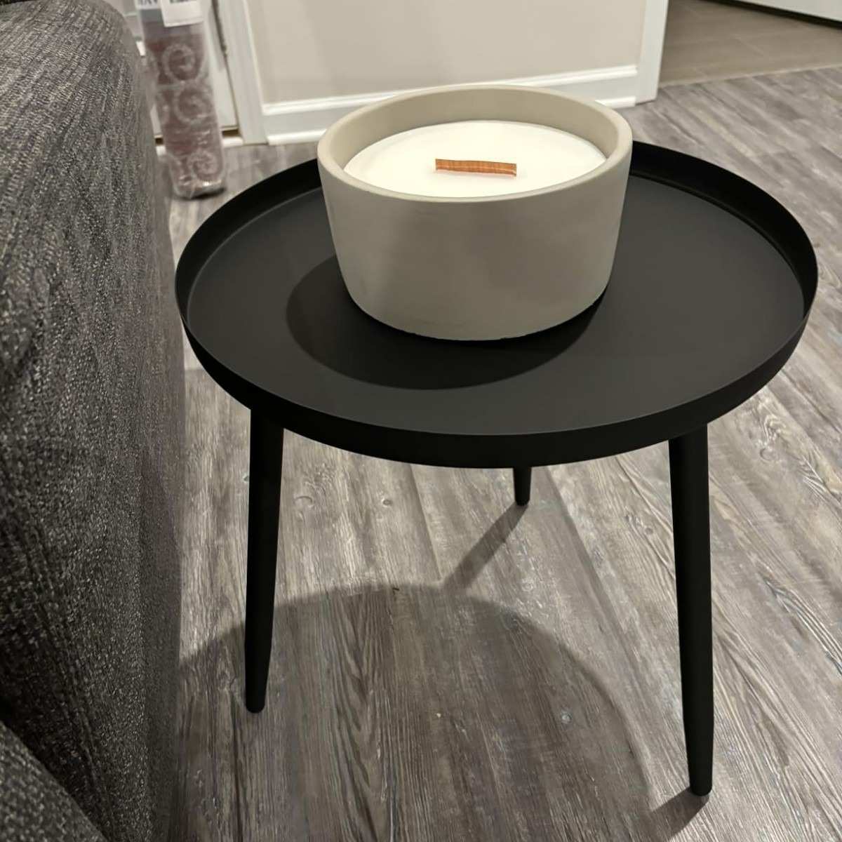 北欧铁艺小茶几装饰桌现代简约沙发边几角几客厅边桌阳台茶几