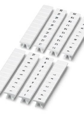 菲尼克斯标记条ZB 5,08,LGS:FORTL.ZAHLEN1-10-0809803:0001 10根