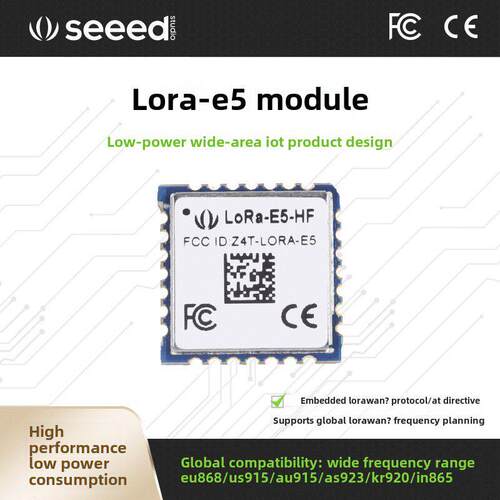 Lora E5模块Stm32Wle5Jc物联网无线通信模块Lorawan Eu868 Us915