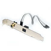 通用接口挡板源码 镀金卡spdif同主板dtsac3lpcm输出轴子数字光纤