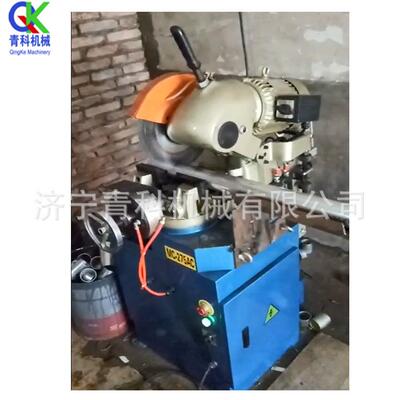 双钳边qk-25双向夹切管机锯片切割料机可旋转80*80mm下角铁截断机
