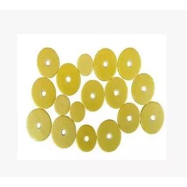 长笛按键皮垫 套装 黄色 （16个装）/套 管乐器 配件