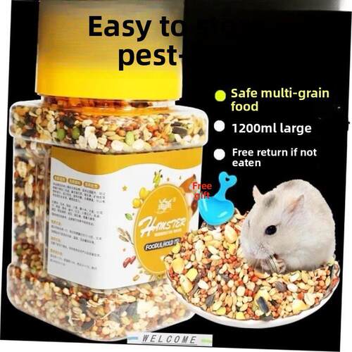 Natural Food Hamster Gerbil Food Herbs Vegetables 1200ml