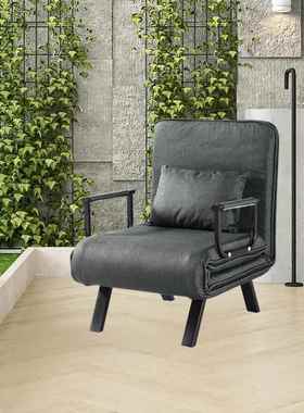 可折叠FVB易沙发厅一体沙两用透气棉麻经济型单人客阳台简午休床