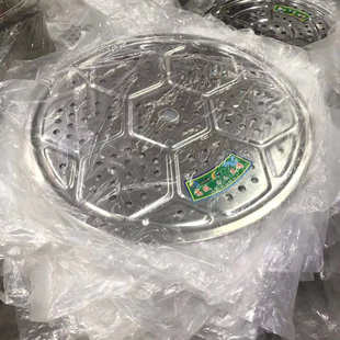 蒸笼片垫蒸馒头蒸格蒸锅篦子 加厚不锈钢蒸片蒸架子蒸盘家用圆形