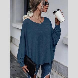 Off Shoulder Ladies 品女装 shirt 系带后露肩T恤 Strap
