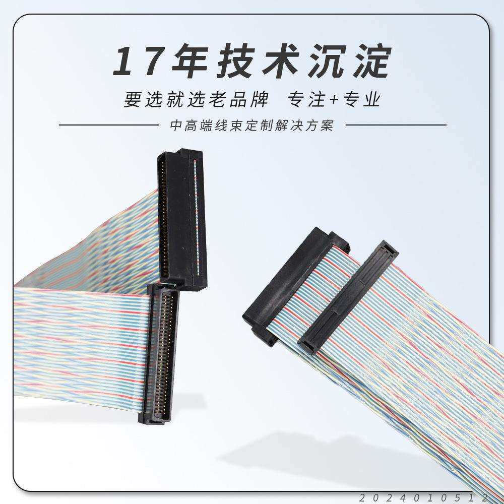 厂家现货电脑FLAT连接线 扁平线缆 绝缘机箱排数据传输
