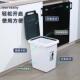奢大容量盖日式 商用垃圾桶厨房大号带宿舍客厅轻垃圾桶家用卫生间
