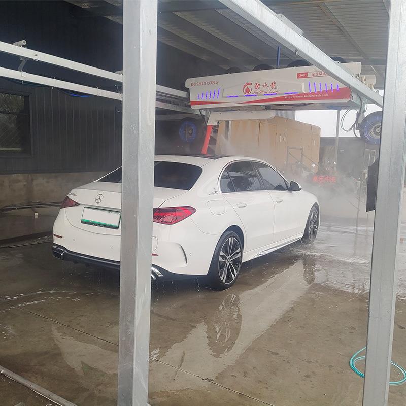 无接触车机全自洗机无人车值守动扫码支付高压洗车自助设IKH洗备