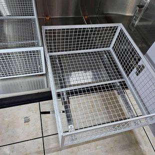 网格收纳箱橱柜拉篮铁艺超市陈列收纳筐厨房衣柜金属抽屉