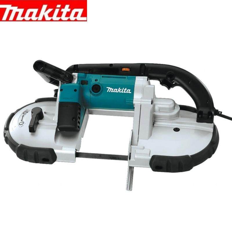 Makita牧田2107FK轻便带锯手提机电缆带锯机710W切割能力120mm