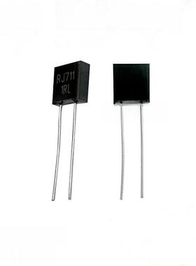 Rj711金属箔高精度低温漂移无感电阻1/4W0.25W10Kr300欧姆0.01%5P