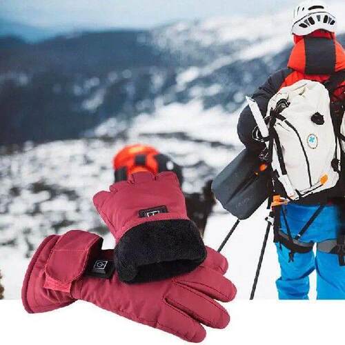 Electric Heated Gloves Adjustable Temperature Thermal