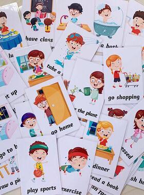 Kids Learn English Word Card Flashcards