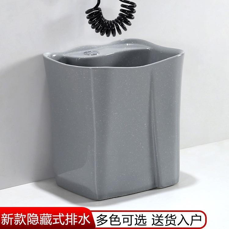 2025小号水槽儿童地拖盆落地拖把池彩色拖布池幼儿园拖布盆墩布池