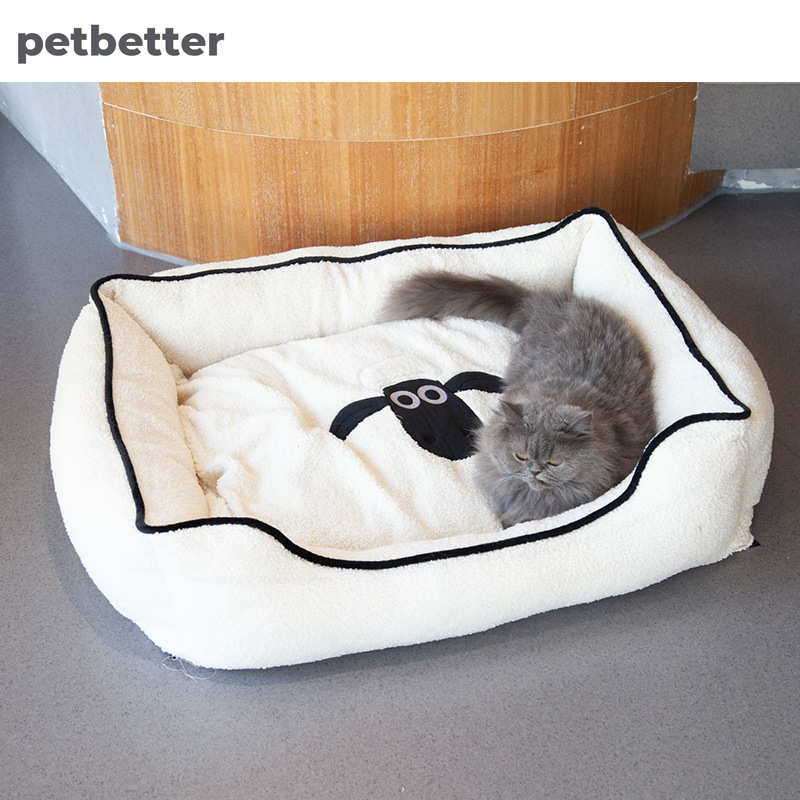 小羊冬季保暖猫窝宠物窝超大号垫狗窝小型犬猫床猫咪用品